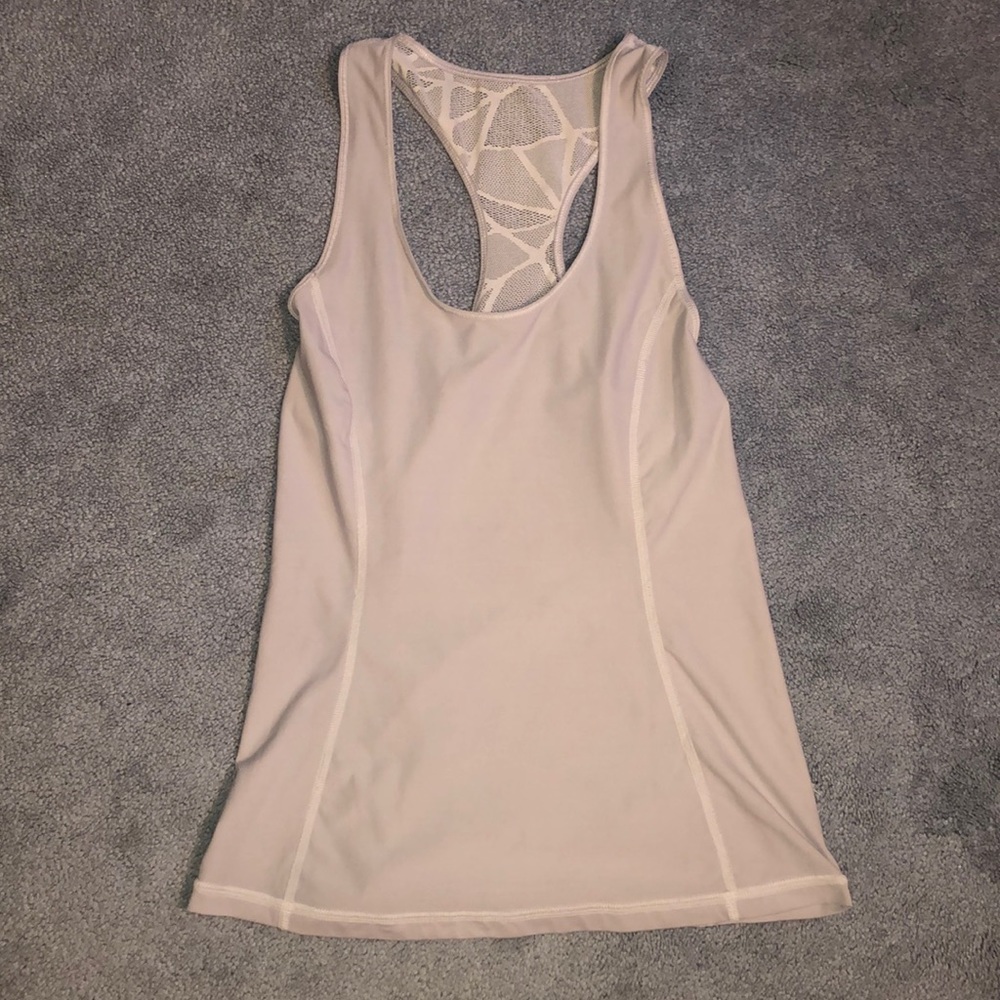 LuluLemon white tank top